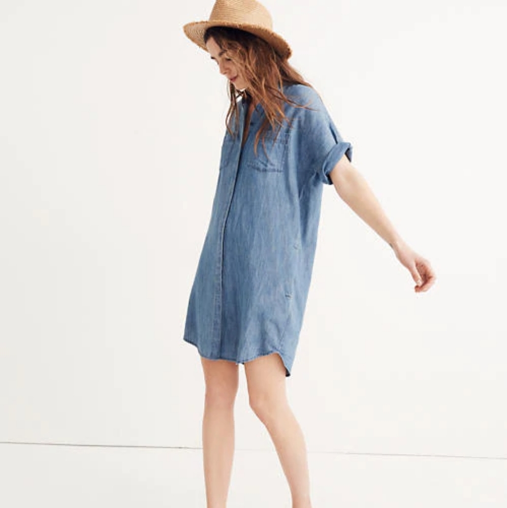Madewell Denim Courier Shirtdress